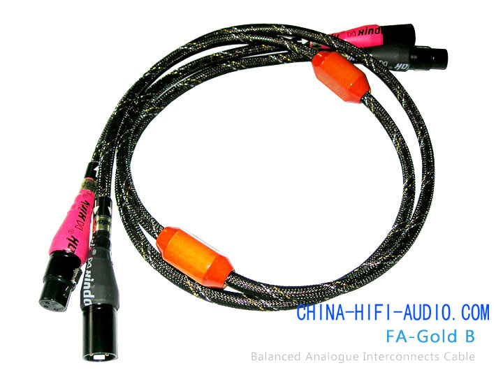 Xindak FA-Gold B Audio Amp Balanced Interconnect Cable